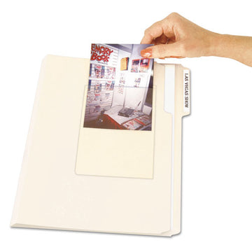 C-Line® Peel And Stick Photo Holders, 4 3-8 X 6 1-2, Clear, 10-pack freeshipping - TVN Wholesale